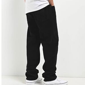 Empyre Kids’ Loose Fit Black Corduroy Skate Pants Size 27